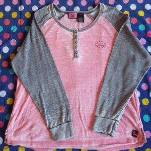 Harley Davidson long sleeve size 2W